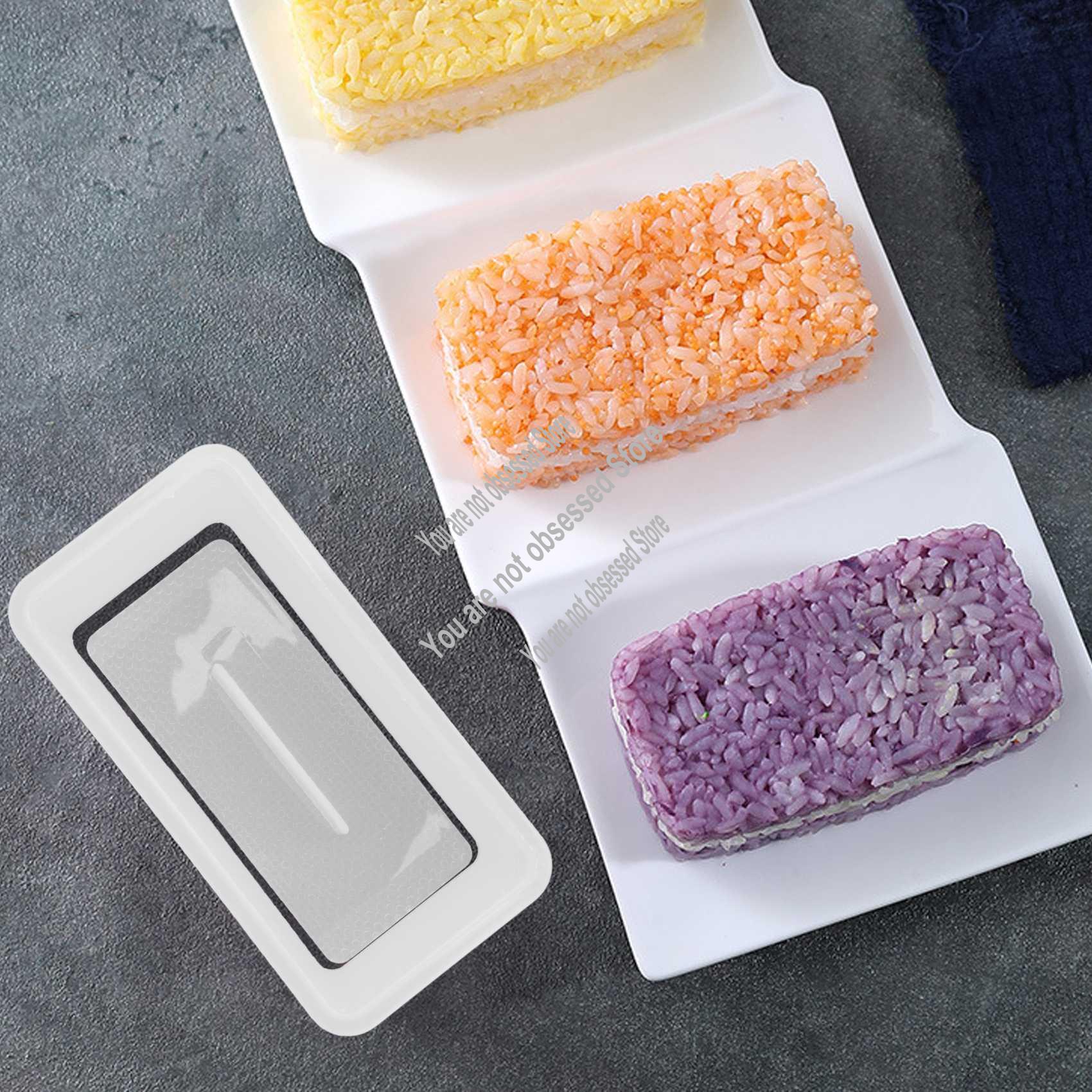 Sushi Making Kit - 4 조각 Musubi Maker 프레스 금형