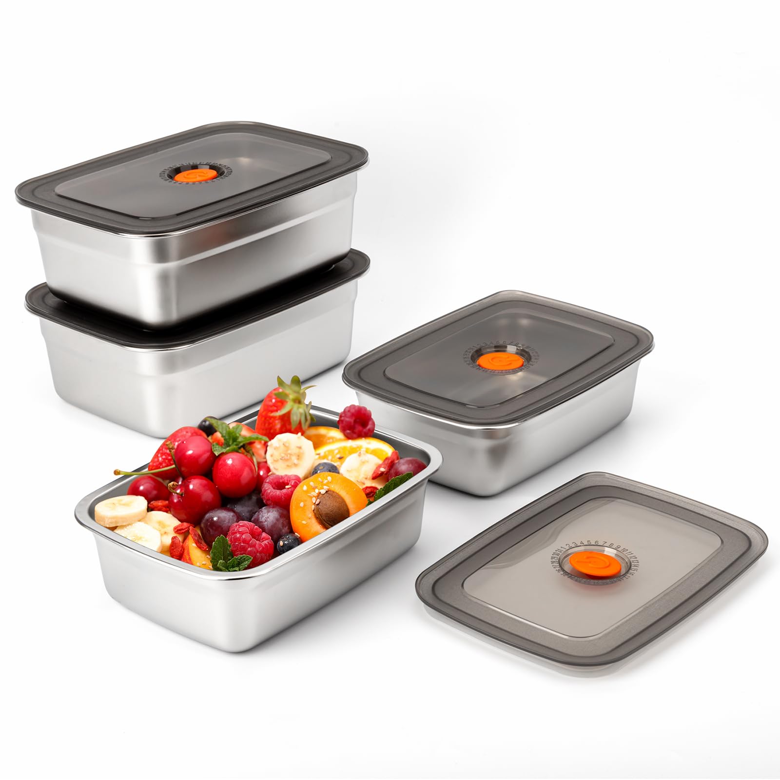 스테인리스 스틸 캠핑 도시락 밀폐형 누수 방지 도시락  - Bento Box 리뷰 및 가격
