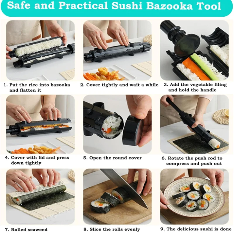 초밥 만들기 세트, 대나무 초밥 매트, 초밥 롤링 매트 - Sushi Making Kit 리뷰 및 가격