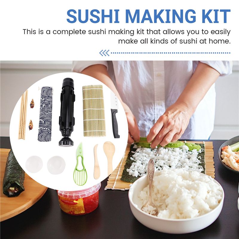 A19F-스시 제작 키트, 일본 음식 만들기 도구, 스 - Sushi Making Kit 리뷰 및 가격