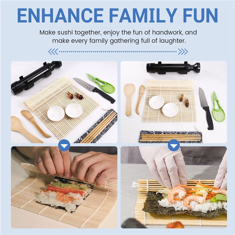 A19F-스시 제작 키트, 일본 음식 만들기 도구, 스 - Sushi Making Kit 리뷰 및 가격