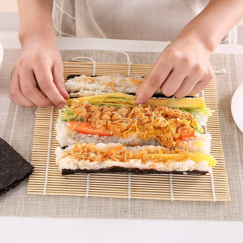 붙지 않는 대나무 스시 롤링 매트, 주방 스시 도구,  - Sushi Making Kit 리뷰 및 가격