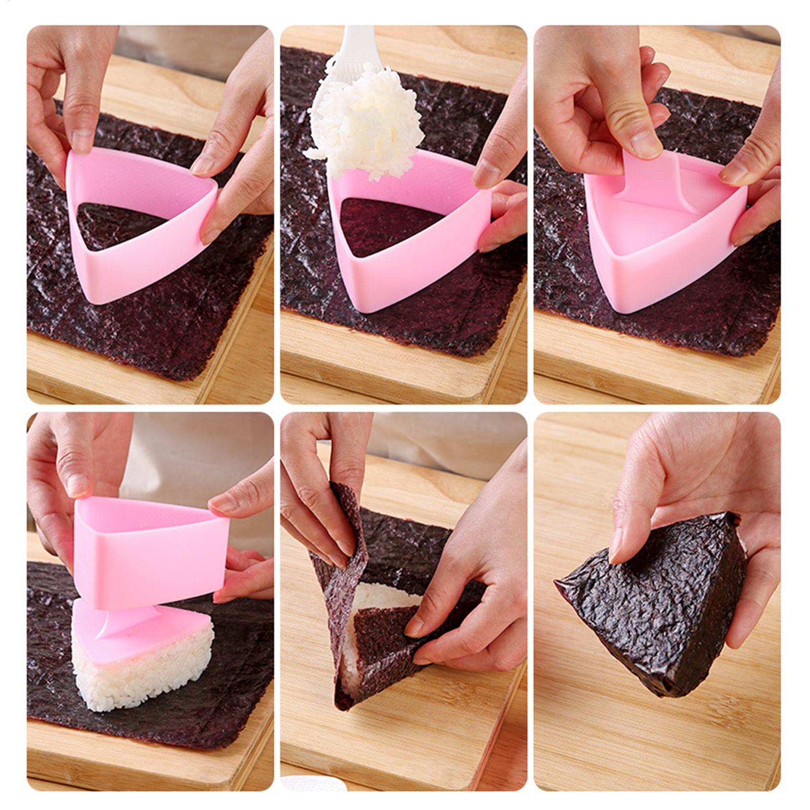 스시 몰드 삼각형 몰드 오니기리 밥볼 푸드 프레스 삼각 - Sushi Making Kit 리뷰 및 가격