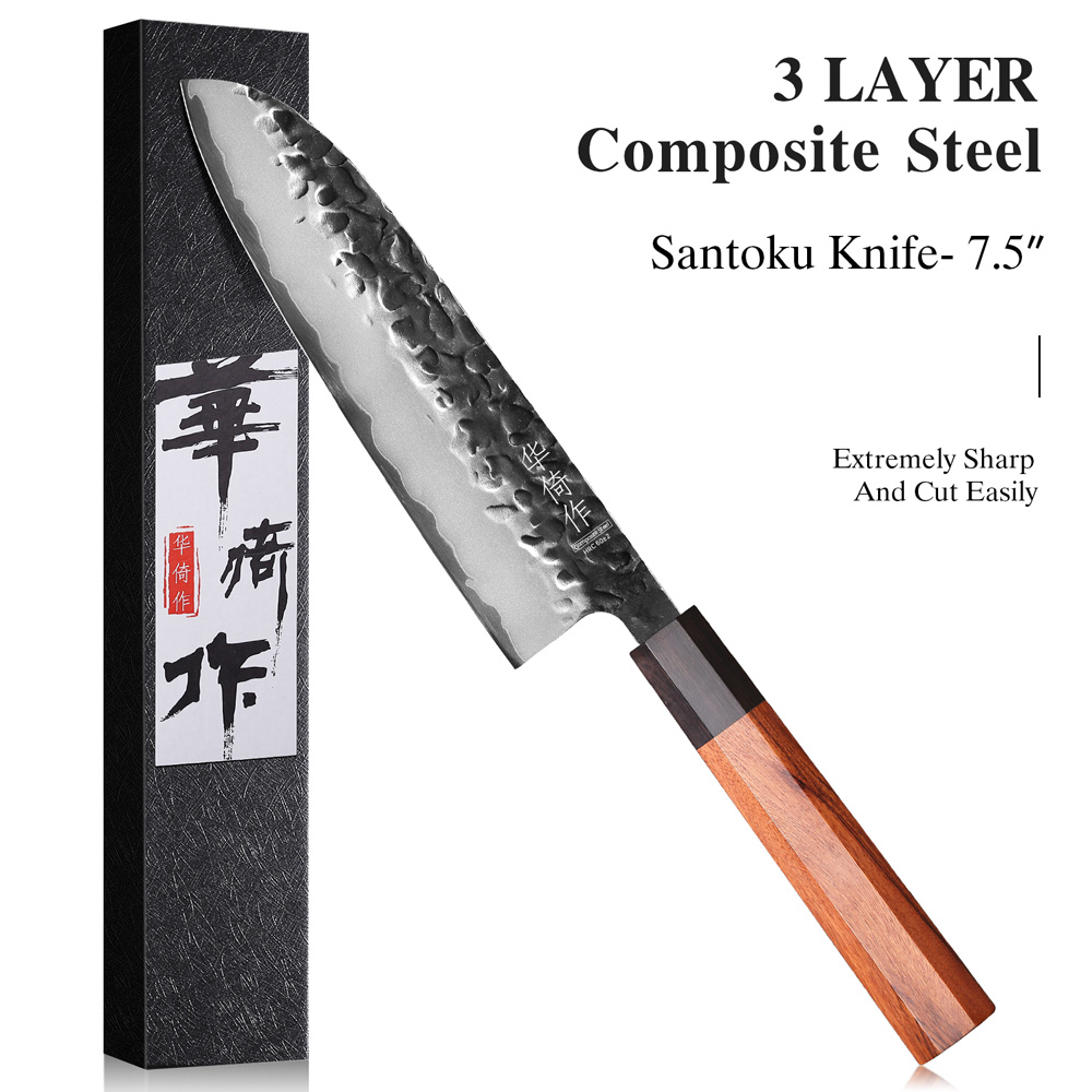 7.5인치 일본산 3중합금강 전문 셰프 나이프 슬라이싱 - Japanese Knife 리뷰 및 가격
