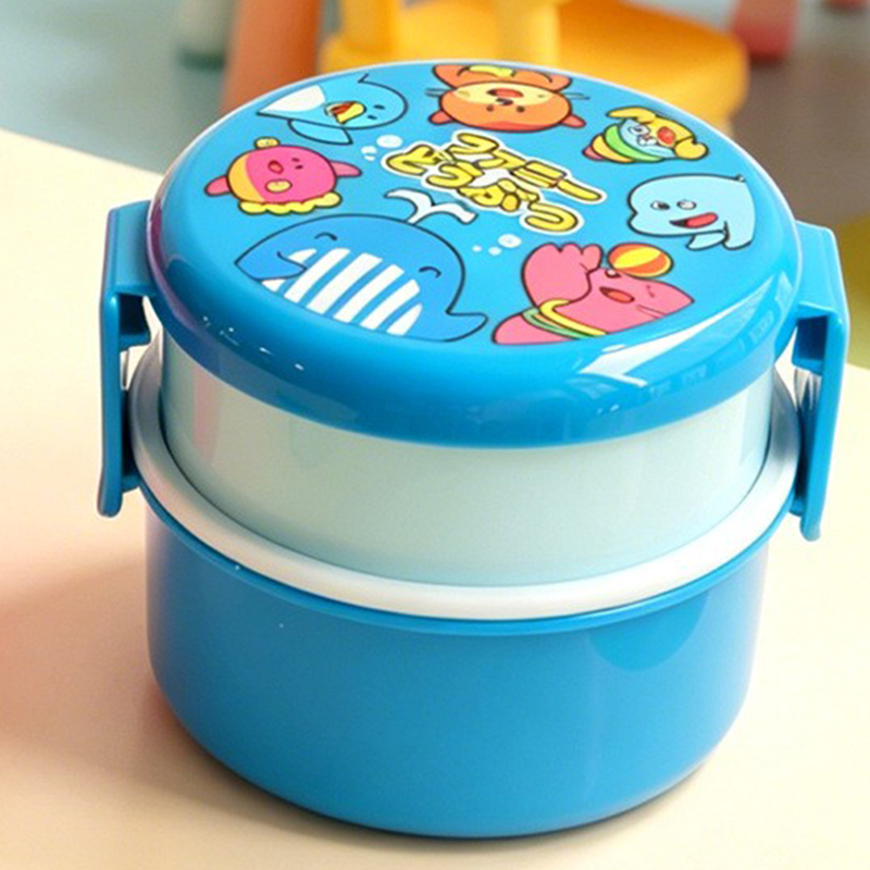 미니 동물 도시락 일본식 더블 레이어 라운드 귀여운 도 - Japanese Snacks 리뷰 및 가격