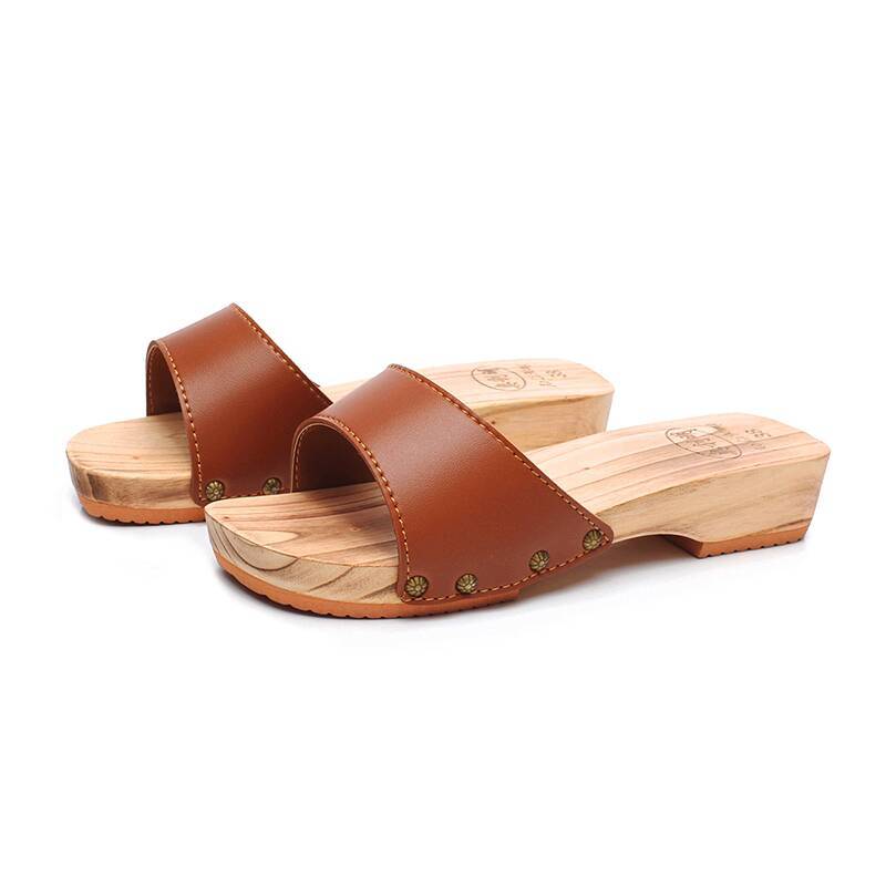 여성용 나무 슬리퍼 여름 일본식 나무 게타 여성용 플랫 - Geta Wooden Sandal 리뷰 및 가격
